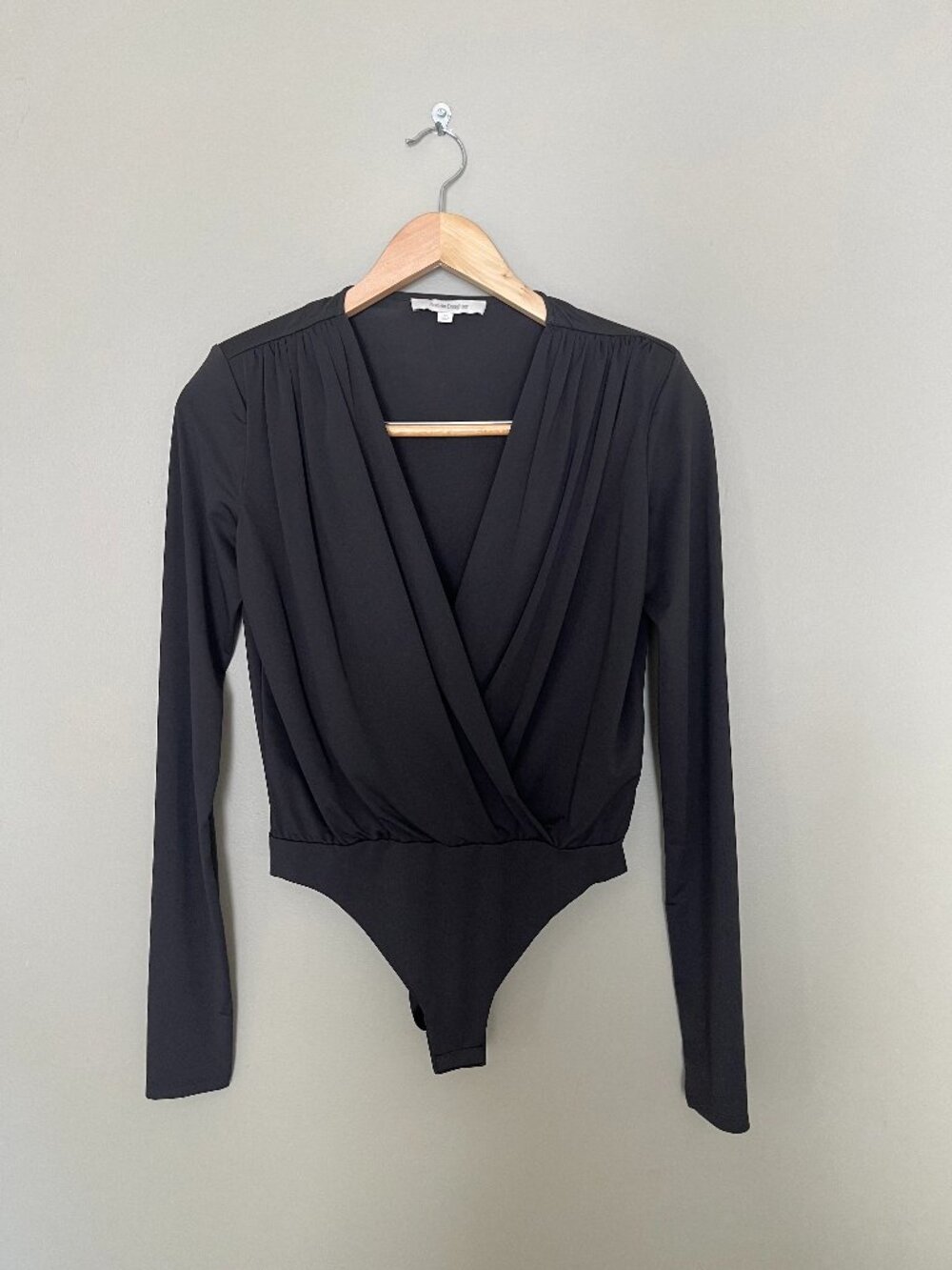 Favorite Daughter The Slinky Date Blouse Espresso Size XS